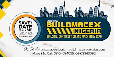 BUILDING, MACHINERY AND CONSTRUCTION EXHIBITION (BUILDMACEX 2024) primary image