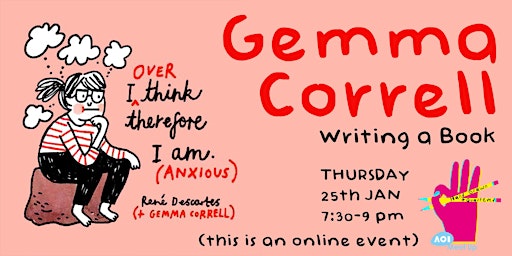 Writing A Book w/ Gemma Correll - Hand Drawn & Quartered Meetup primary image