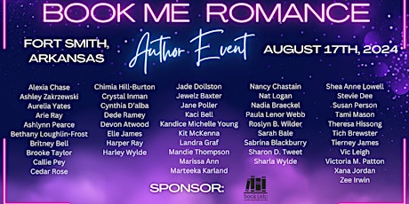 Book Me Romance Author Event
