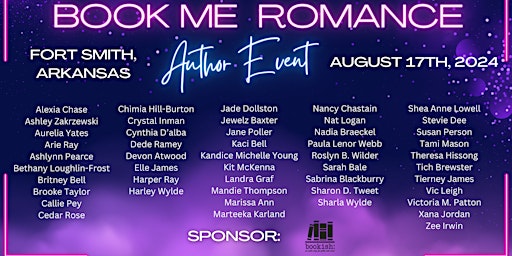 Primaire afbeelding van Book Me Romance Author Event