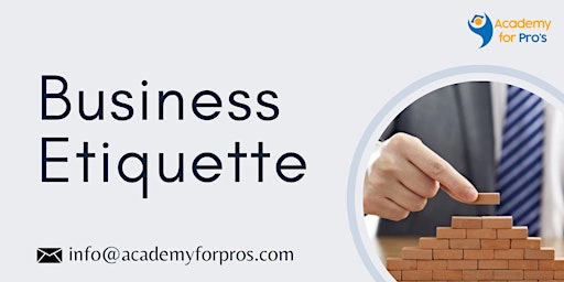 Primaire afbeelding van Business Etiquette  1 Day Training in Tempe, AZ