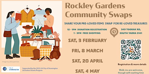 Stonnington Rockley Gardens Community Swap primary image
