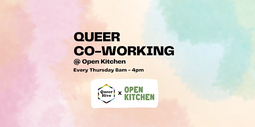 Primaire afbeelding van Queer Co-Working Thursdays @ Open Kitchen