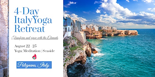 4-Day Puglia Yoga Retreat: Transform and grow with the Elements