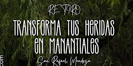 Transforma tus heridas en Manantiales  primärbild