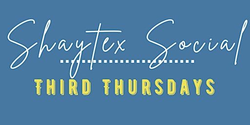 Shaytex Social: Third Thursdays Cornhole Tournament  primärbild