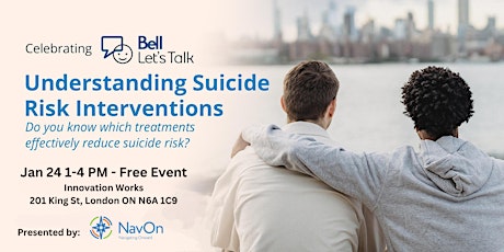 Imagen principal de Celebrating Bell Let’s Talk Day: Understanding Suicide Risk Interventions