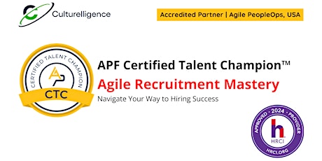 APF Certified Talent Champion™ (APF CTC™) | Apr 1 - 2, 2024