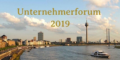 Hauptbild für Unternehmerforum 2019 am 8. Oktober in Düsseldorf