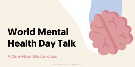 World Mental Health Day Talk