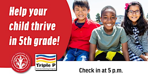 Primaire afbeelding van Triple P Workshop: Helping Your Child Thrive in Intermediate School