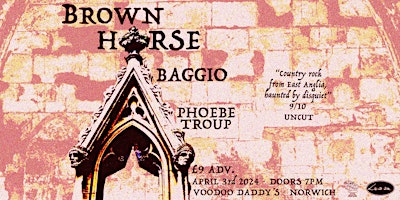 Brown Horse + Baggio and Phoebe Troup primary image