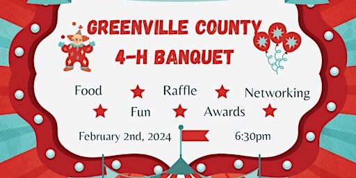 Imagem principal do evento Greenville 4-H Awards Night