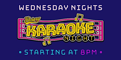 Imagen principal de Wednesday Karaoke Nights at The Aviary Brewpub