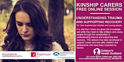 Imagen principal de UNDERSTANDING TRAUMA & SUPPORTING RECOVERY FOR KINSHIP CARERS IN SCOTLAND