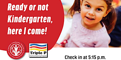 Immagine principale di Triple P Workshop: Thriving in Kindergarten 