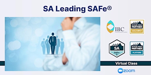Primaire afbeelding van Leading SAFe 6.0 with SA Certification  - Virtual  class