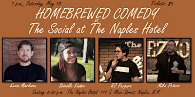 Homebrewed Comedy at The Social at The Naples Hotel primary image