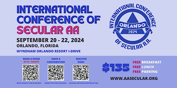 International Conference of Secular AA 2024
