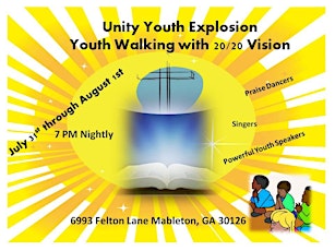 Youth with 20/20 vision Youth Explosion primary image