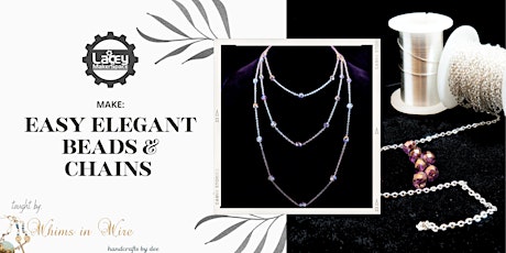 Imagen principal de MAKE: Easy Elegant Beads and Chains