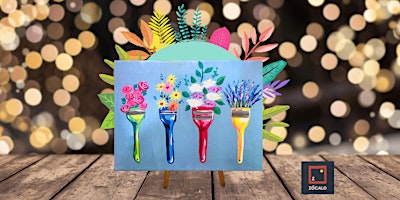 Imagen principal de Art in Bloom - Paint & Sip at Zocalo