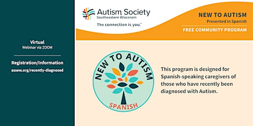 Nuevo en el autismo, presentado en español  Spanish New To Autism Meeting primary image