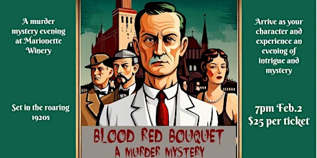 Imagem principal do evento Blood Red Bouquet - A Murder Mystery Evening