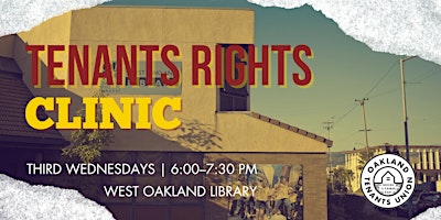 Primaire afbeelding van West Oakland Tenants Rights Clinic