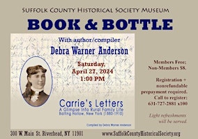 Imagem principal do evento Book & Bottle "Carrie's Letters"