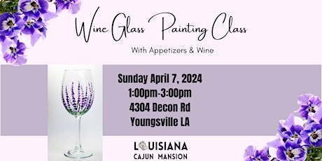Wine Glass Painting Class primary image
