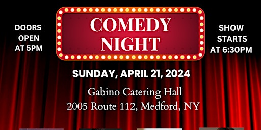 Farmingville Residents Association's 2024 Comedy Night & Chinese Auction primary image