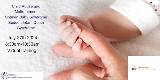 Imagem principal de Child Abuse and Maltreatment, Shaken Baby& Sudden Infant Death Syndrome