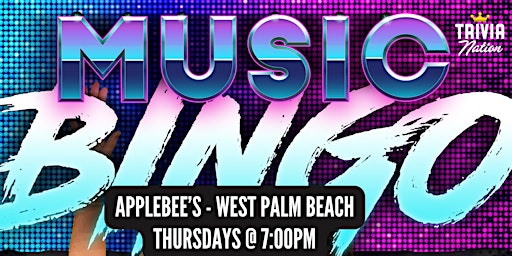 Music Bingo at Applebee's - West Palm Beach - $100 in prizes!!  primärbild