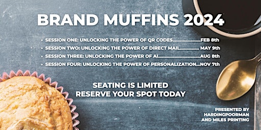 Imagem principal do evento 2024 Brand Muffins Learning Series