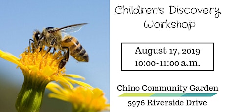 Children's Discovery Workshop-Be a Bee! primary image