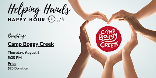 Imagem principal do evento Helping Hands Happy Hour for Camp Boggy Creek
