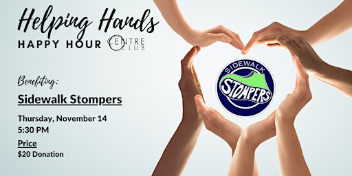 Helping Hands Happy Hour for Sidewalk Stompers