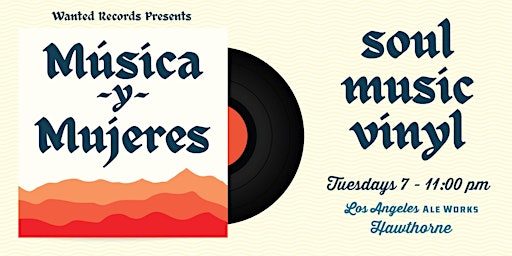 Imagem principal do evento Música y Mujeres Vinyl Night