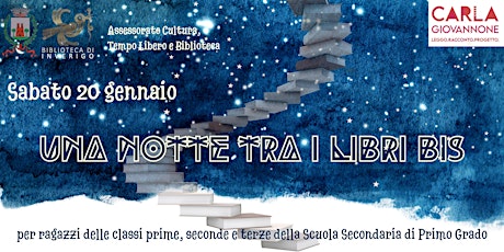 UNA NOTTE TRA I LIBRI BIS - Scuola Secondaria di Primo Grado primary image