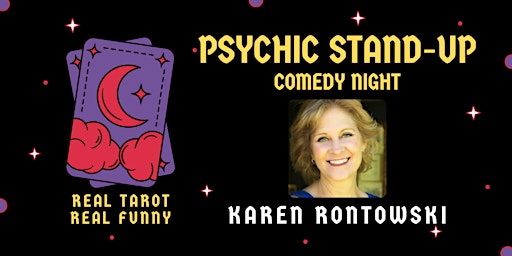 Imagem principal do evento Psychic Stand-Up Ardmore Comedy Night with Karen Rontowski