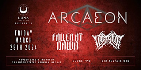 Arcaeon + Fallen at Dawn and Vast Slug