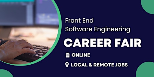 Imagem principal do evento Front End Software Engineering Virtual Job Fair