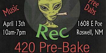 Imagem principal do evento Roswell Rec 420 Pre-Bake