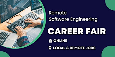 Remote Software Engineering Jobs - Virtual Career Fair primary image