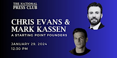 Imagem principal do evento NPC Headliners: Chris Evans & Mark Kassen, Co-Founders of A Starting Point
