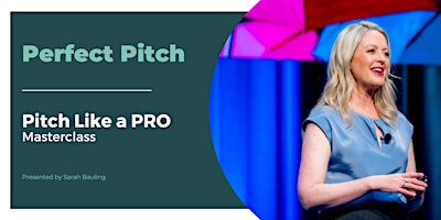 Hauptbild für Pitch like a Pro Masterclass