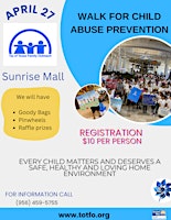 Image principale de Walk for Child Abuse Prevention