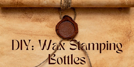 DIY: Wax Stamped Bottles primary image