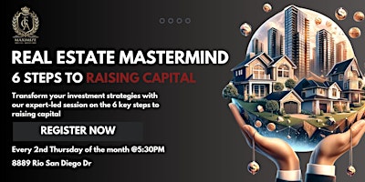 Real Estate Workshop: Master the 6 Steps to Raising Capital primary image